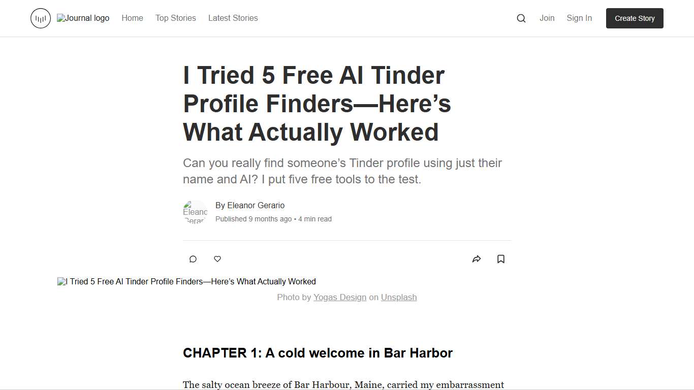 I Tried 5 Free AI Tinder Profile Finders—Here’s What Actually Worked Journal